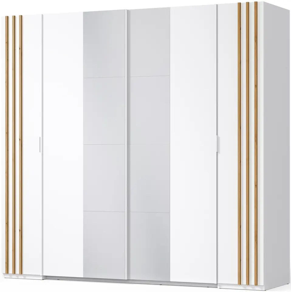 Dulap-cupe Tempo Kondela Florens 2D (White/Sonoma Oak)