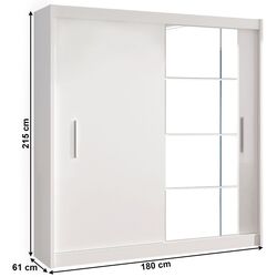 Dulap-cupe Tempo Kondela Low 180 (White) Thumb