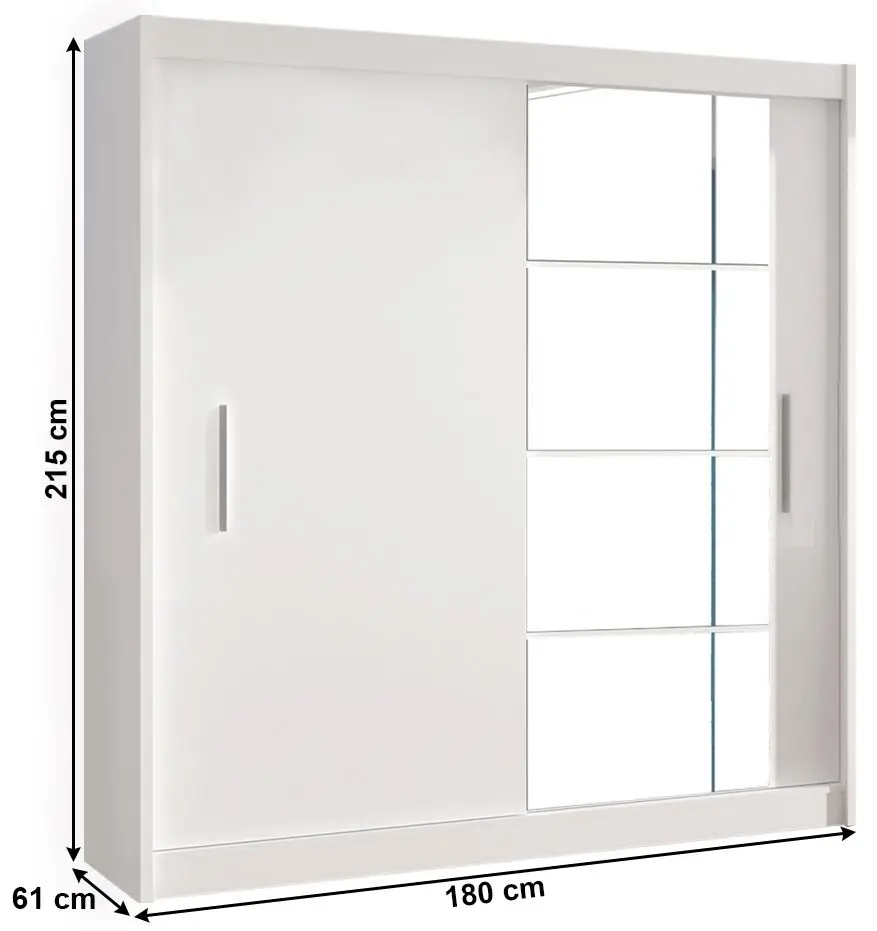 Dulap-cupe Tempo Kondela Low 180 (White)