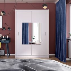 Dulap-cupe Tempo Kondela Madryt 150x215 (White)