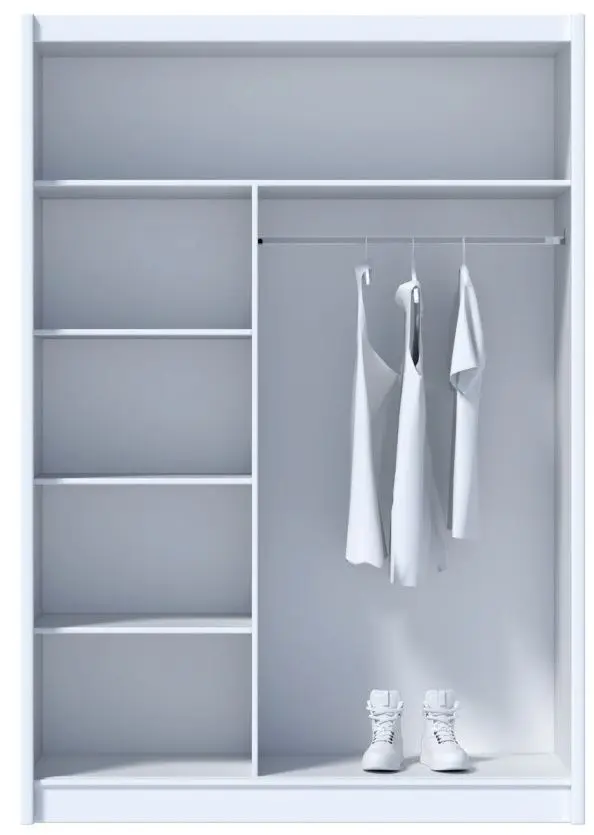 Dulap-cupe Tempo Kondela Madryt 150x215 (White)