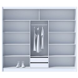 Dulap-cupe Tempo Kondela Madryt 250x215 (Sonoma Oak) Thumb