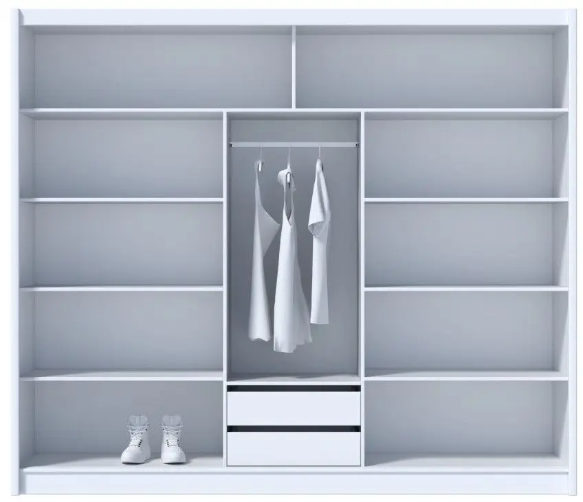 Dulap-cupe Tempo Kondela Madryt 250x215 (White)