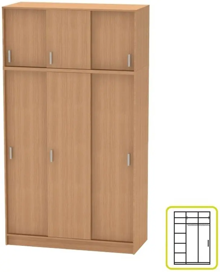 Dulap Tempo Kondela Betty New 4 BE04-010-00 (Beech) - 3