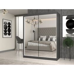 Шкаф-купе TopEshop Iga 160cm 2 Mirror (Anthracite) Thumb