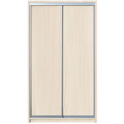 Dulap-cupe Yasen Lyuks 1 120х240х60 (Angelique/Silver)