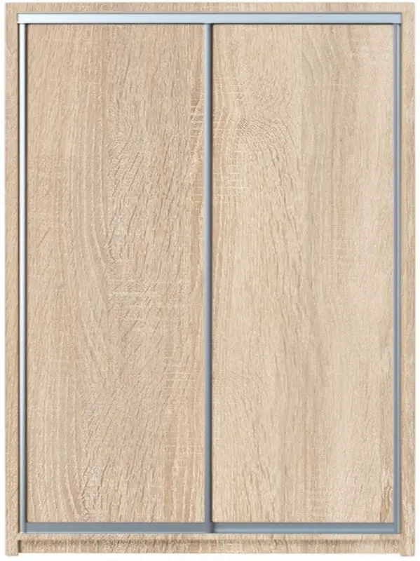 Dulap-cupe Yasen Lyuks 1 160х240х60 (Sonoma Oak/Silver)