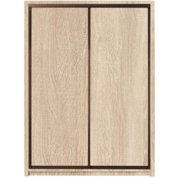 Dulap-cupe Yasen Lyuks 1 160х240х60 (Sonoma Oak/Wenge)
