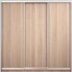 Dulap-cupe Yasen Lyuks 1 180х240х60 (Sonoma Oak/Silver)