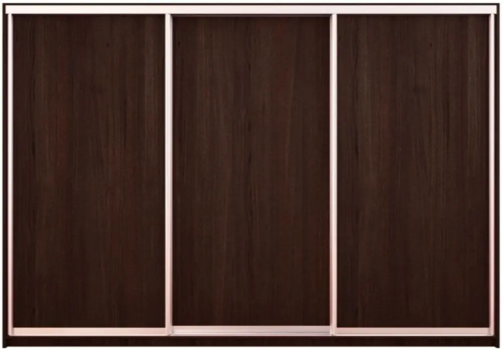 Dulap-cupe Yasen Lyuks 1 240х220х60 (Wenge Magic/Silver)