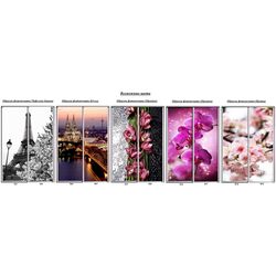 Шкаф-купе Yasen Люкс 120х220х60 Анжелик/Венге (с фотопечатью) Thumb