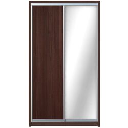 Dulap-cupe Yasen Lyuks 2 120х240х60 (Wenge Magic/Silver)