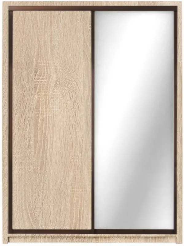 Dulap-cupe Yasen Lyuks 2 160х220х60 (Sonoma Oak/Wenge)