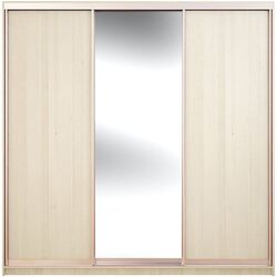 Dulap-cupe Yasen Lyuks 2 180х240х60 (Angelique/Silver)