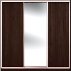 Dulap-cupe Yasen Lyuks 2 180х240х60 (Wenge Magic/Silver)