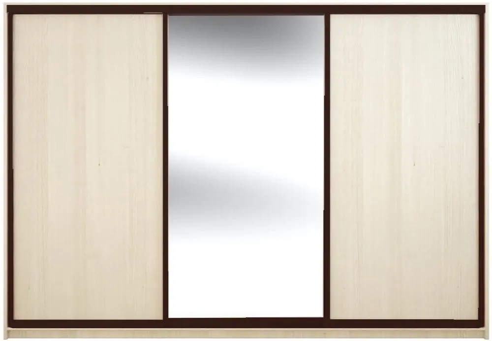 Dulap-cupe Yasen Lyuks 2 240х220х60 (Angelique/Wenge)