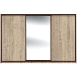 Dulap-cupe Yasen Lyuks 2 240х220х60 (Sonoma Oak/Wenge)