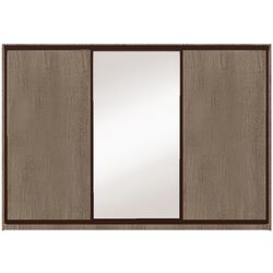 Dulap-cupe Yasen Lyuks 2 240х240х60 (Sonoma Oak Truffle/Wenge)