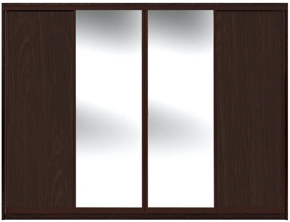 Dulap-cupe Yasen Lyuks 2 240х220х60 Wenge Magic/Wenge (4 usi)