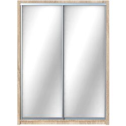 Dulap-cupe Yasen Lyuks 3 160х240х60 (Sonoma Oak/Silver)