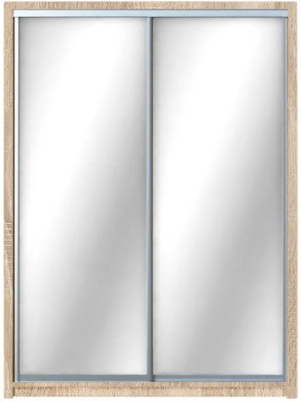 Dulap-cupe Yasen Lyuks 3 160х240х60 (Sonoma Oak/Silver)