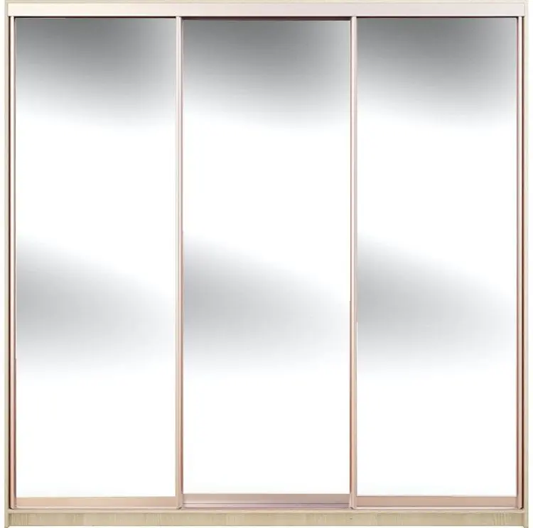 Шкаф-купе Yasen Люкс 3 180х240х60 (Анжелик/Серебро)