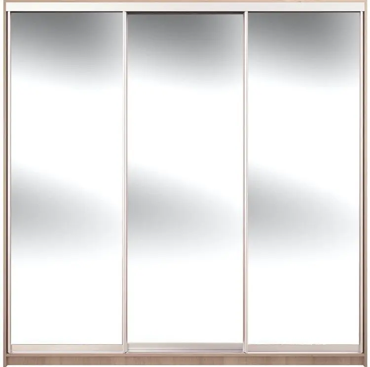 Dulap-cupe Yasen Lyuks 3 180х240х60 (Sonoma Oak/Silver)