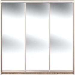 Dulap-cupe Yasen Lyuks 3 180х240х60 (Sonoma Oak Truffle/Silver)