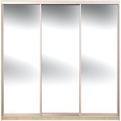 Dulap-cupe Yasen Lyuks 3 220х240х60 (Angelique/Silver)