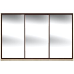 Dulap-cupe Yasen Lyuks 3 240х220х60 (Angelique/Wenge)