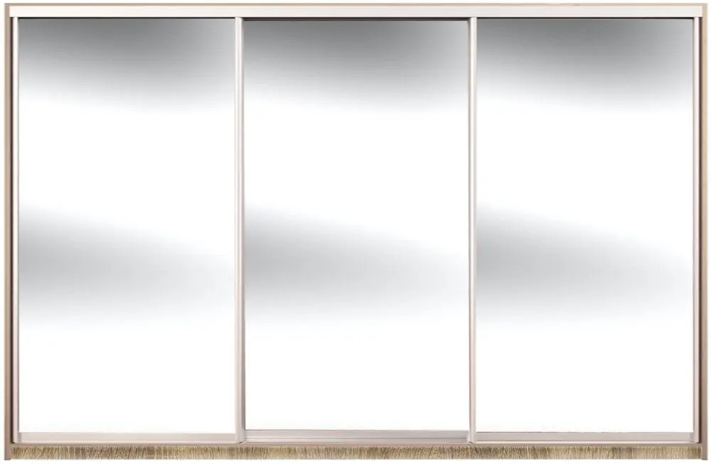Dulap-cupe Yasen Lyuks 3 240х220х60 (Sonoma Oak/Silver)