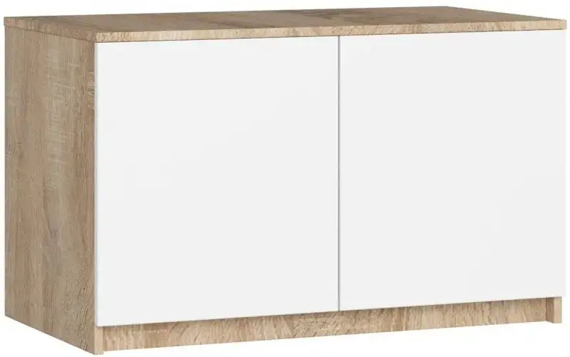 Mezanin Akord S90 2D2SZ (Sonoma Oak/White)