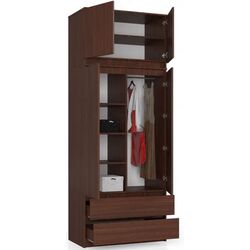 Mezanin Akord S90 2D2SZ (Wenge) Thumb