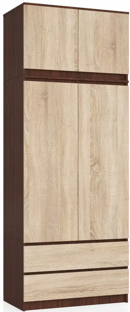 Антресоль Akord S90 2D2SZ (Wenge/Sonoma Oak)