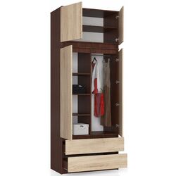 Антресоль Akord S90 2D2SZ (Wenge/Sonoma Oak) Thumb