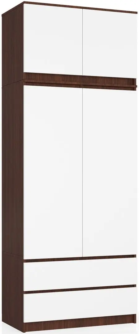 Антресоль Akord S90 2D2SZ (Wenge/White)