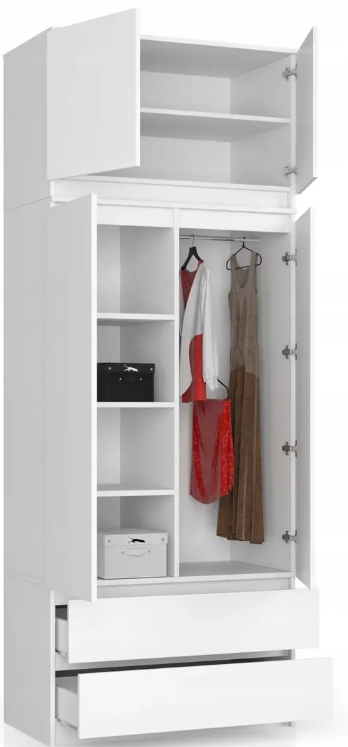 Антресоль Akord S90 2D2SZ (White)