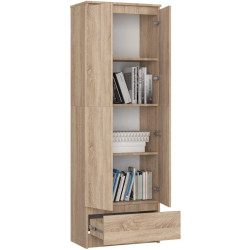 Шкаф Akord R60 1SZ 2D (Sonoma Oak) Thumb