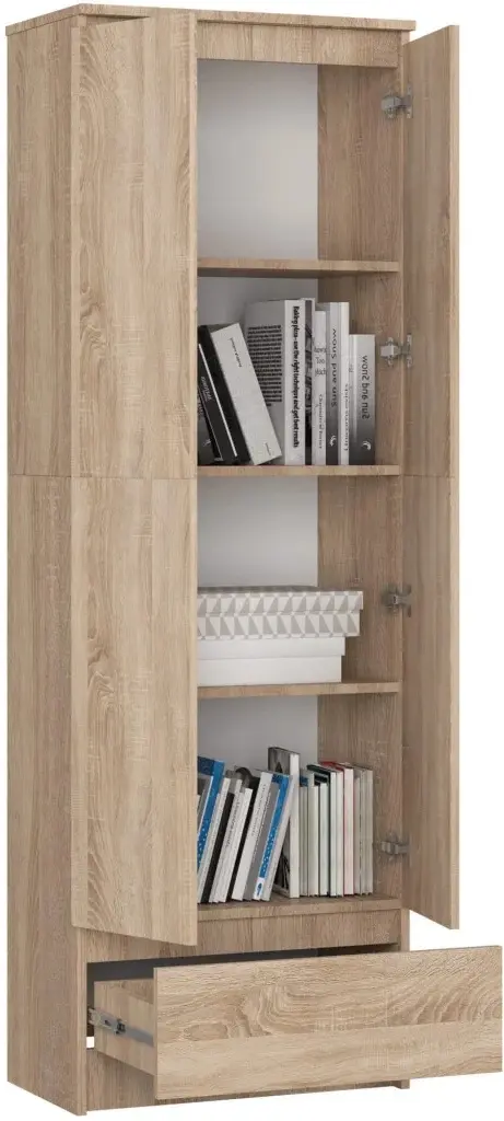 Шкаф Akord R60 1SZ 2D (Sonoma Oak)