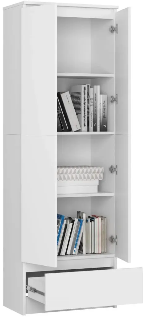 Шкаф Akord R60 1SZ 2D (White)