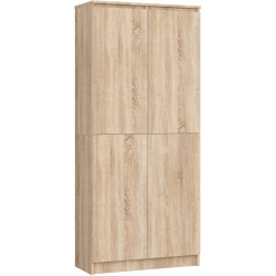 Dulap Akord R80 2D 8P (Sonoma Oak) Thumb