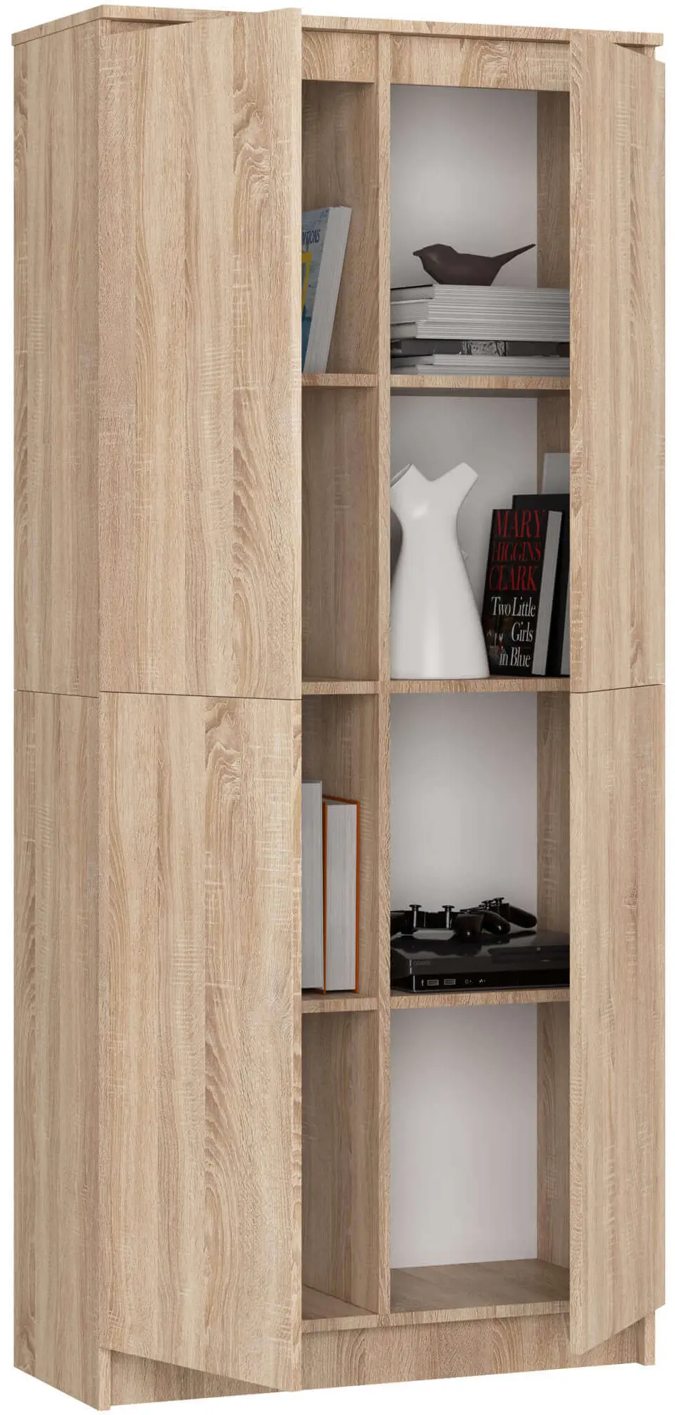 Dulap Akord R80 2D 8P (Sonoma Oak)