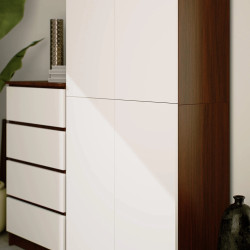 Шкаф Akord R80 2D 8P (Wenge/White) Thumb