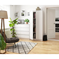 Шкаф Akord R80 2D 8P (White) Thumb