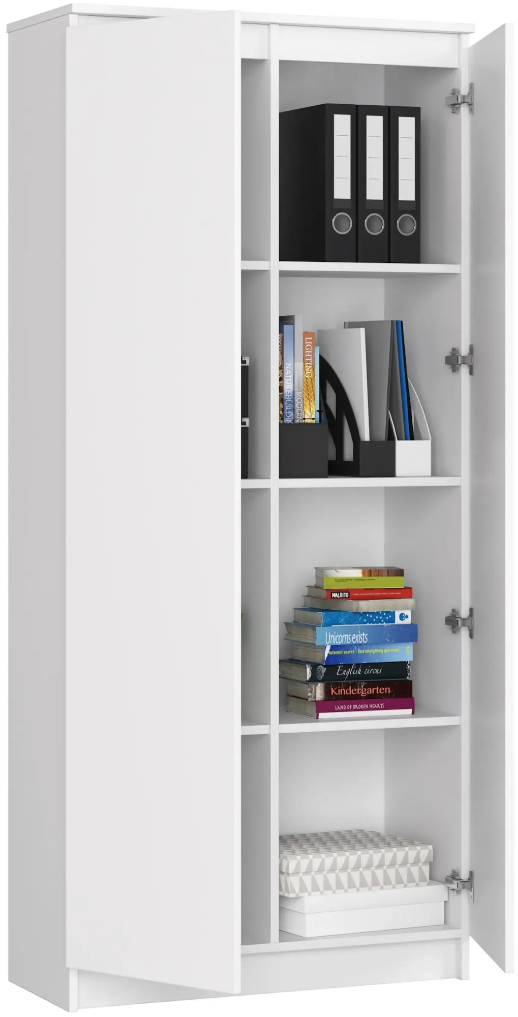 Шкаф Akord R80 2D 8P (White)