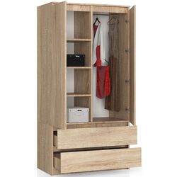 Шкаф Akord S90 2D2SZ (Sonoma Oak) Thumb