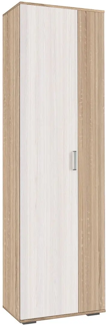 Шкаф Астрид-Мебель Бриз БРЗ.02 (Дуб Сонома/Ясень Анкор Белый)