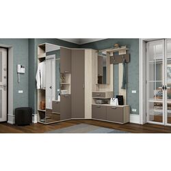 Dulap cu oglinda Астрид-Мебель Briz-3 (Sonoma Oak) Thumb