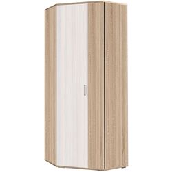 Dulap de colt Астрид-Мебель Briz БРЗ.06 (Sonoma Oak/Ash Anchor White)