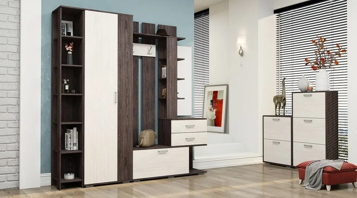 Etajera Астрид-Мебель Briz-9 (Ash Anchor Dark)